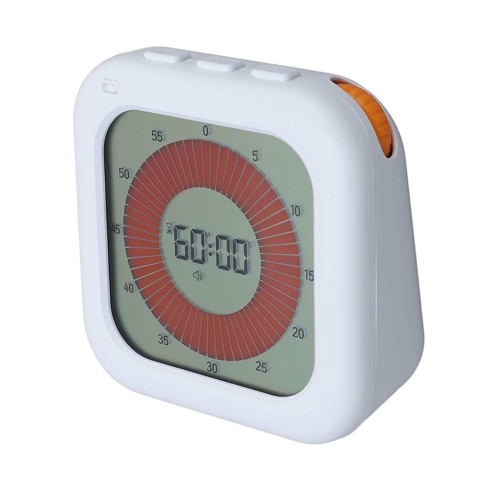Digital Timer Rechargeable Visual Timer with Magnetic Backing Stand for Kitchen Learning Management
