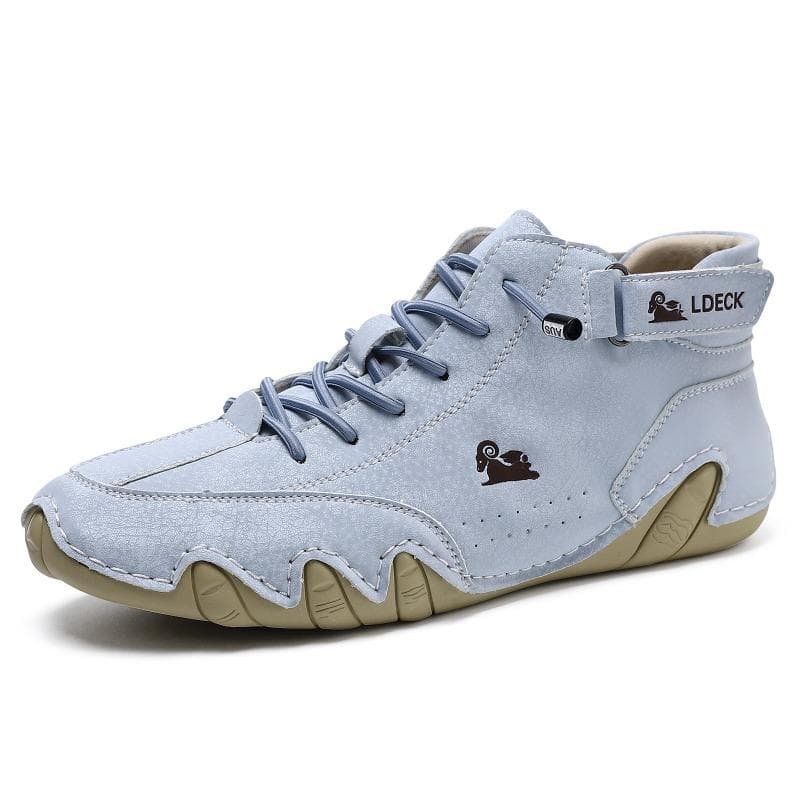 35-50 Size Couple Casual Boots Women's Stylish Lace Up Sneakers - Comfortable Low Top Outdoor Shoes Men Shoes 49 blue