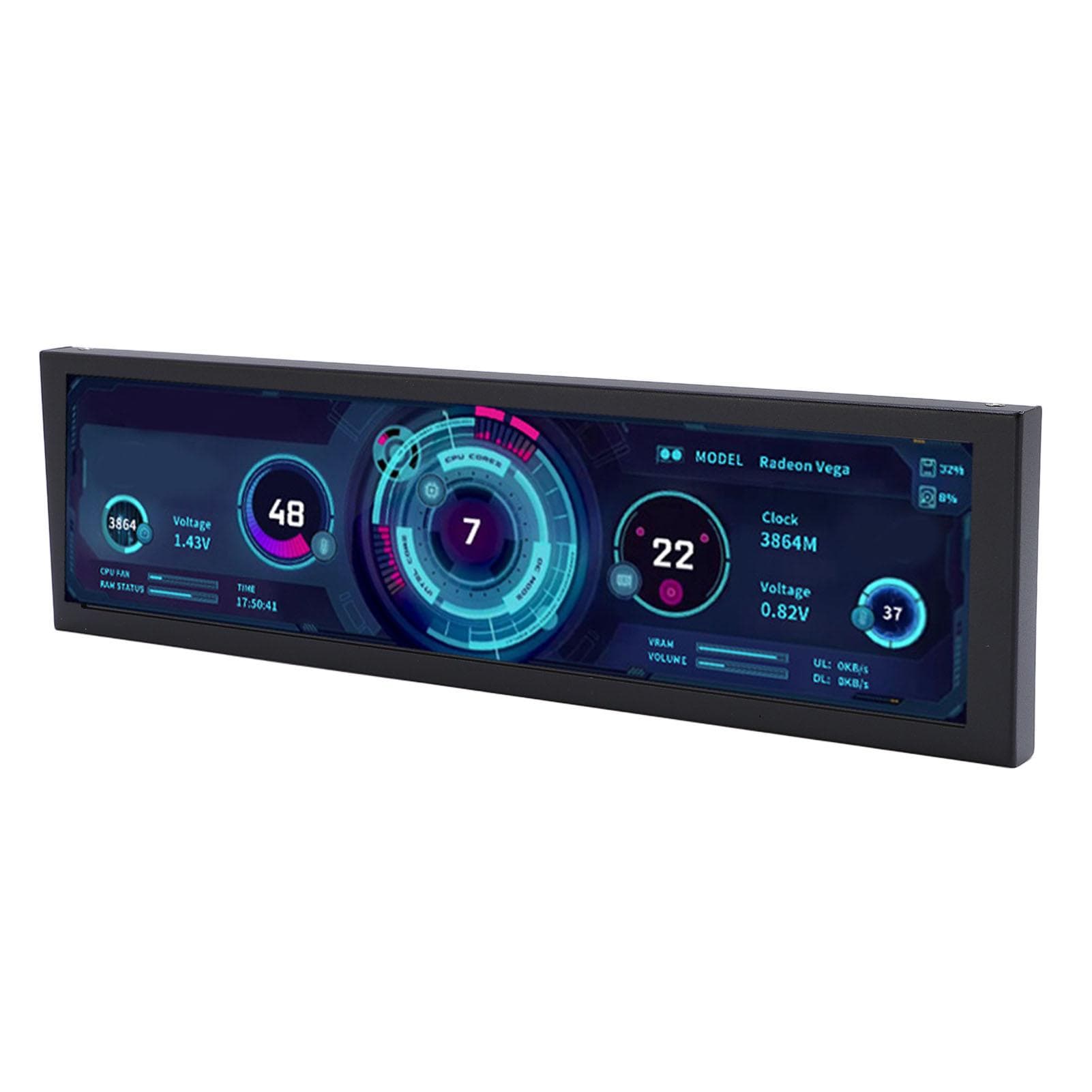 8.8 Inch IPS Screen 1920x480 Resolution Type C PH Interface Small Memory Card Slot Computer