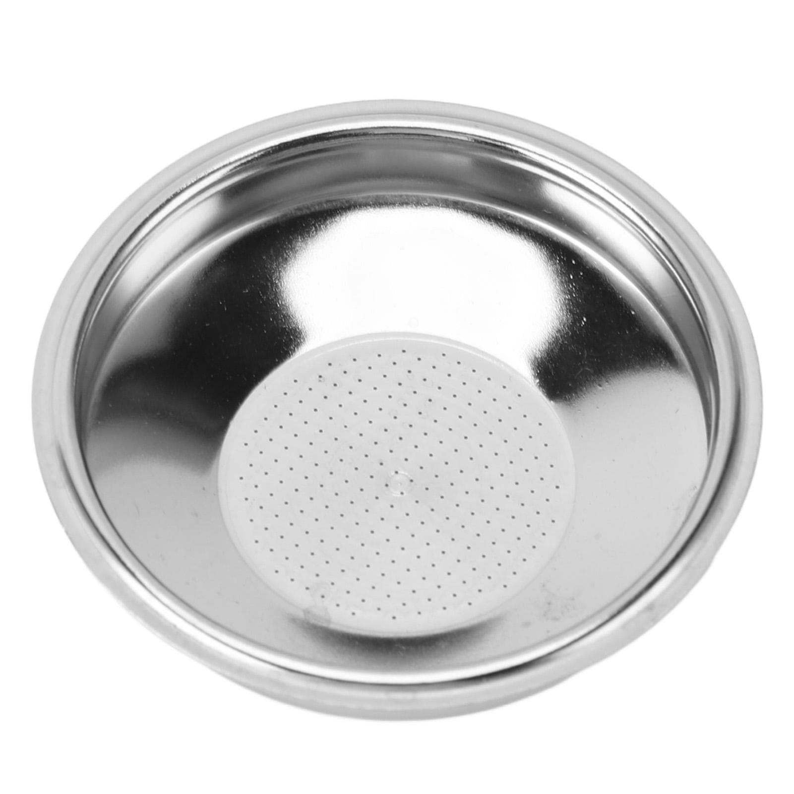 Coffee Portafilter Basket Reusable Stainless Steel Single Layer 51mm Coffee Filter Basket Coffee