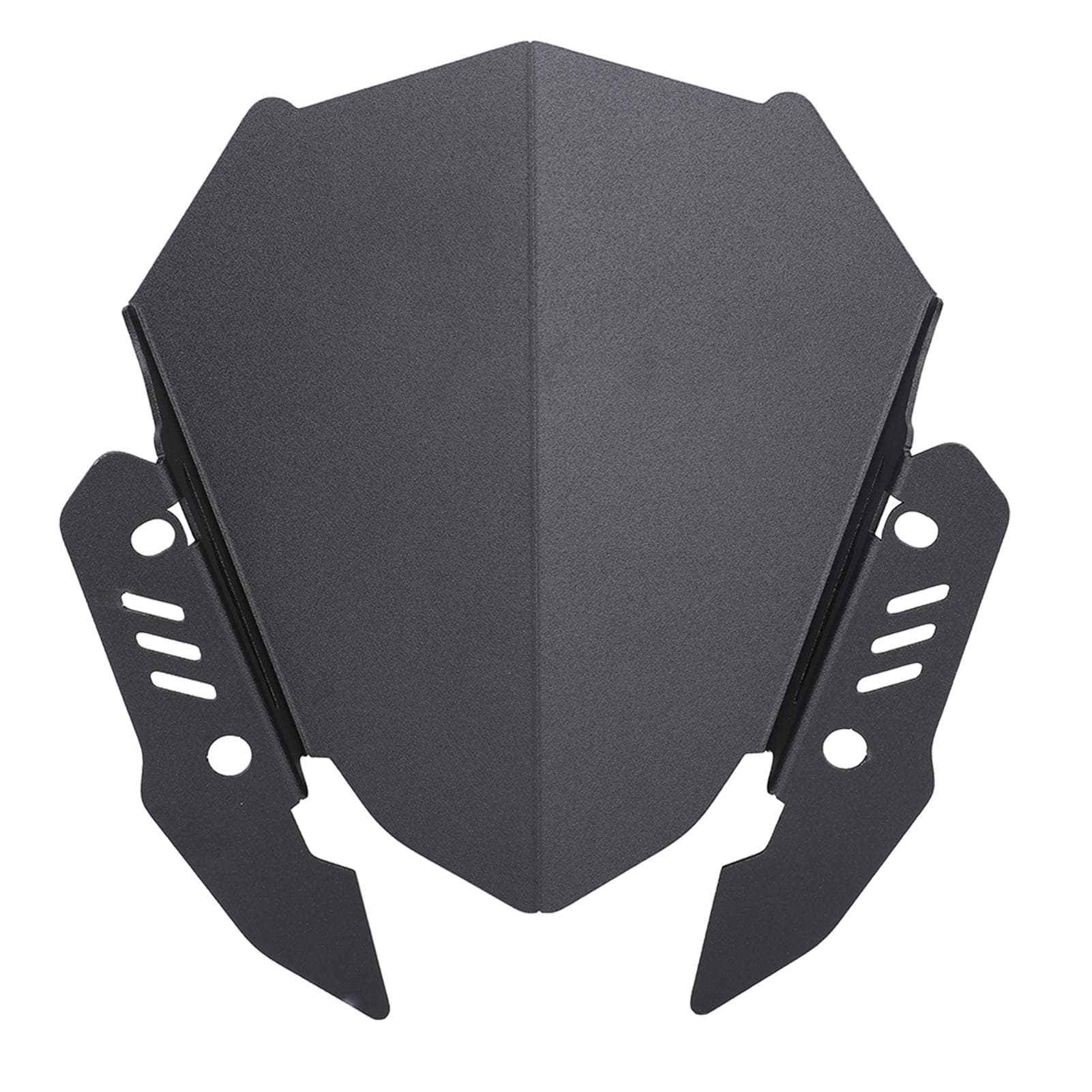 Windscreen Wind Deflector Black Aluminum Alloy Wind Resistance Reduction Lightweight Motorbike