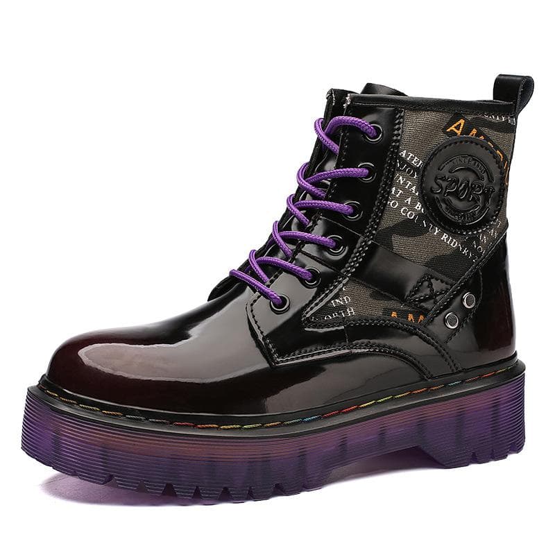 Women's new winter high top thick Modern boots outdoor trend fashion flat non-slip hundred pair female boots 42 red