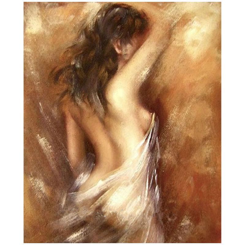 Diamond Painting Sexy Woman Picture of Rhinestones Handicraft Needlework Kits Home Decor 20X30CM