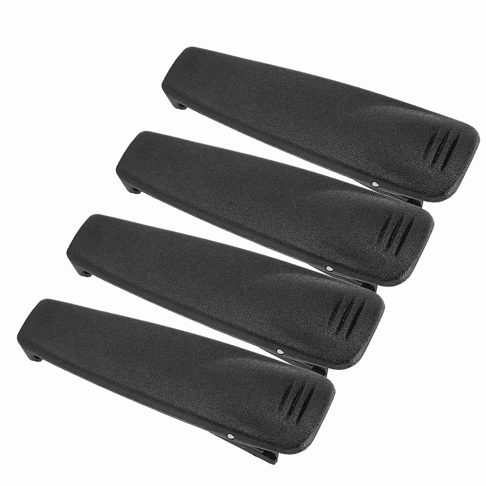4Pcs Radio Belt Clip Heavy Duty Portable Replacement 2 Way Radio Belt Clip for Motorola DRV2020