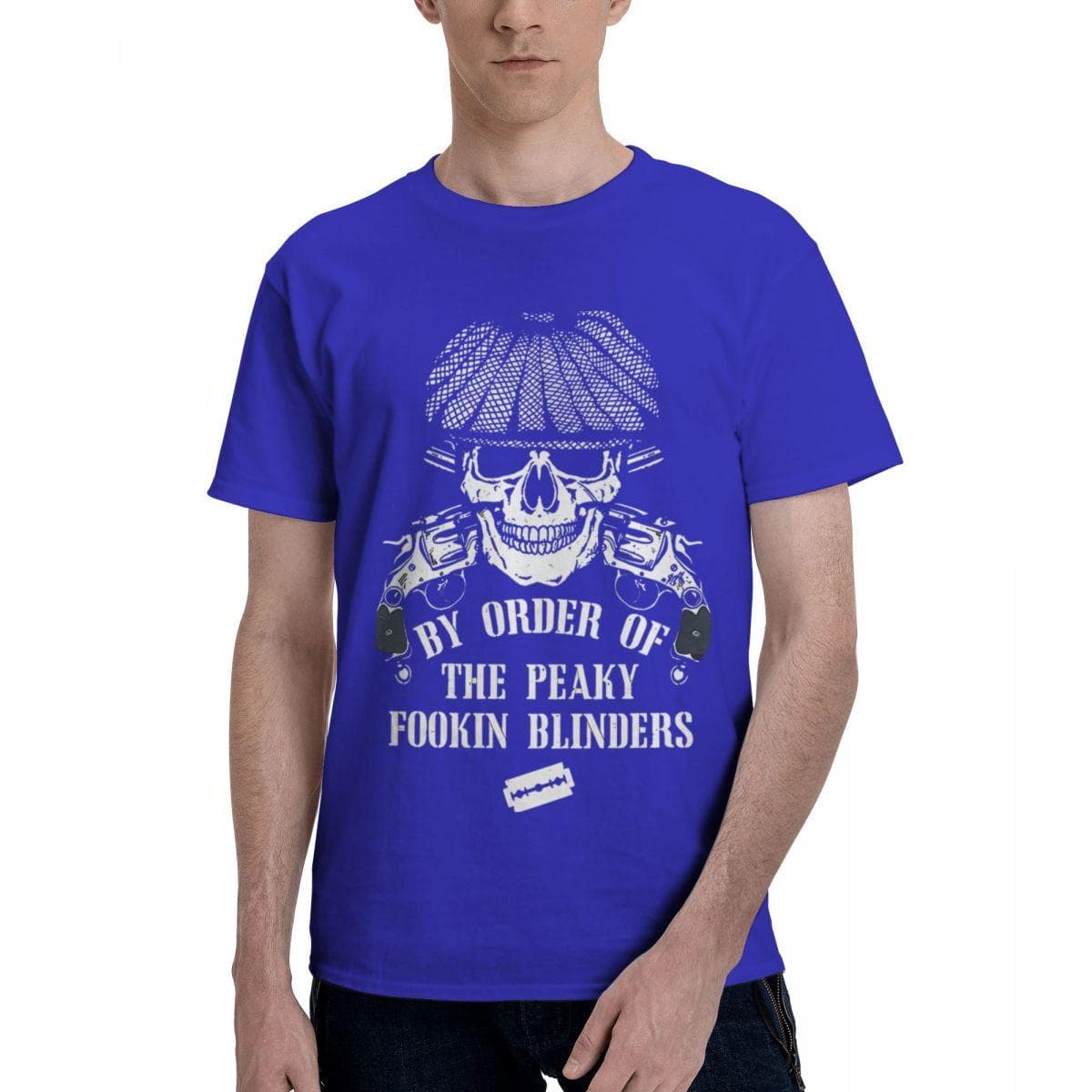 Peaky Fookin Blinders 100 Cotton Casual Breathable Confortable Anime Funny Ugus TShirts T Shirt Men L