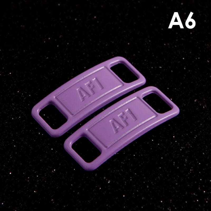2Pcs Af1 Shoe Charms Laces Buckle Air Force One Shoes Accessories