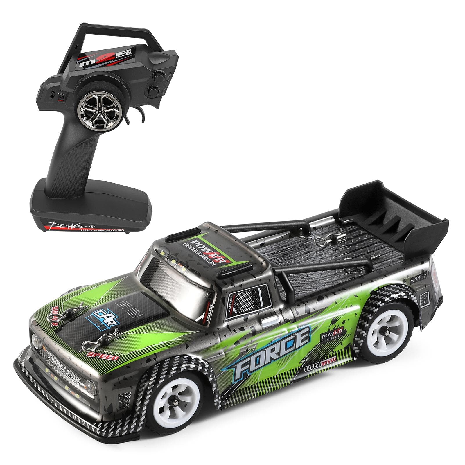 WLtoys 284131 RC Car 1/28 Short Truck Car 2.4GHz RC Race Car 30km/h High Speed Kids Gift RTR with multicolour