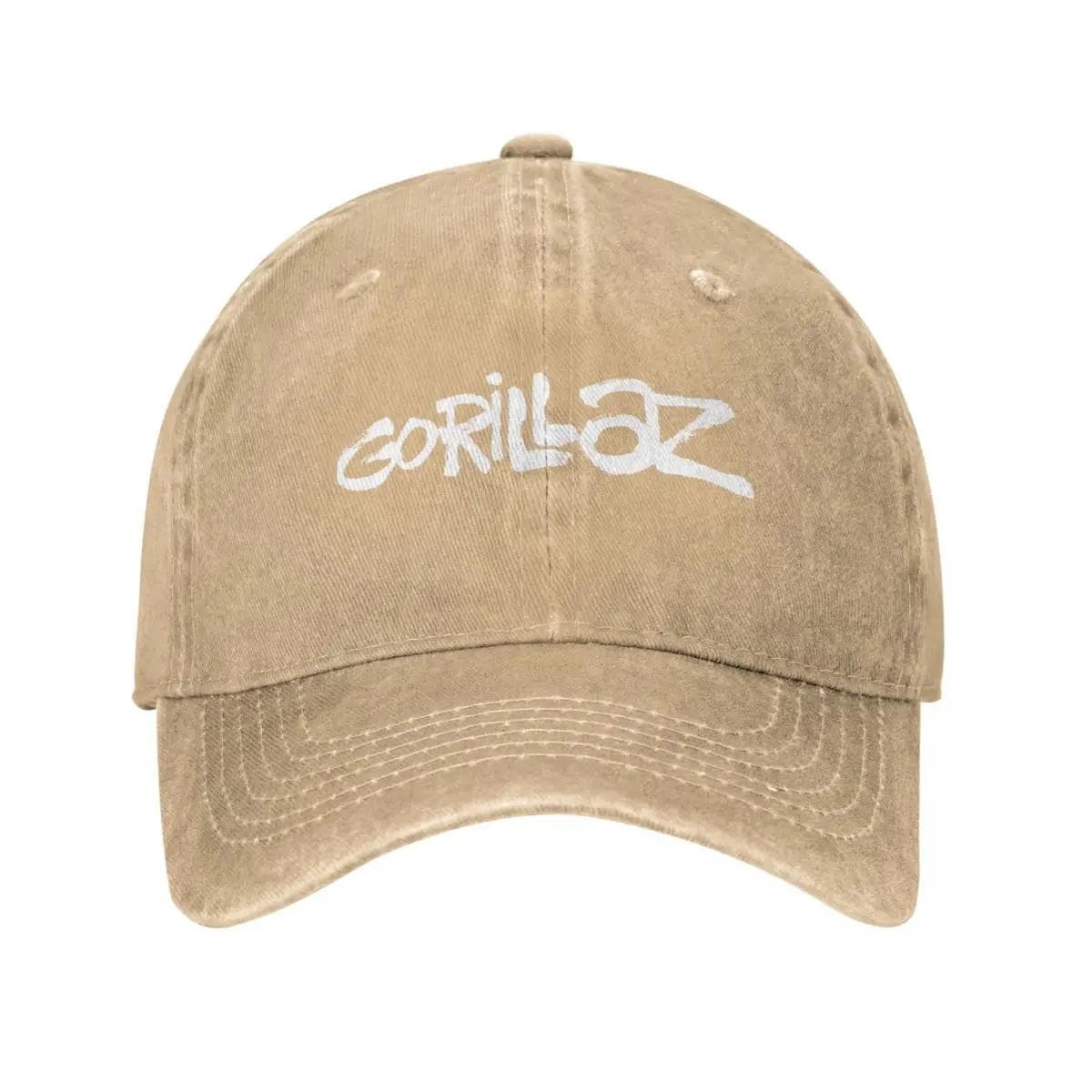 Gorillaz Unisex Baseball Cap Distressed Cotton Hats Cap Vintage Outdoor All Seasons Travel Unstructured Soft Snapback Cap One Size