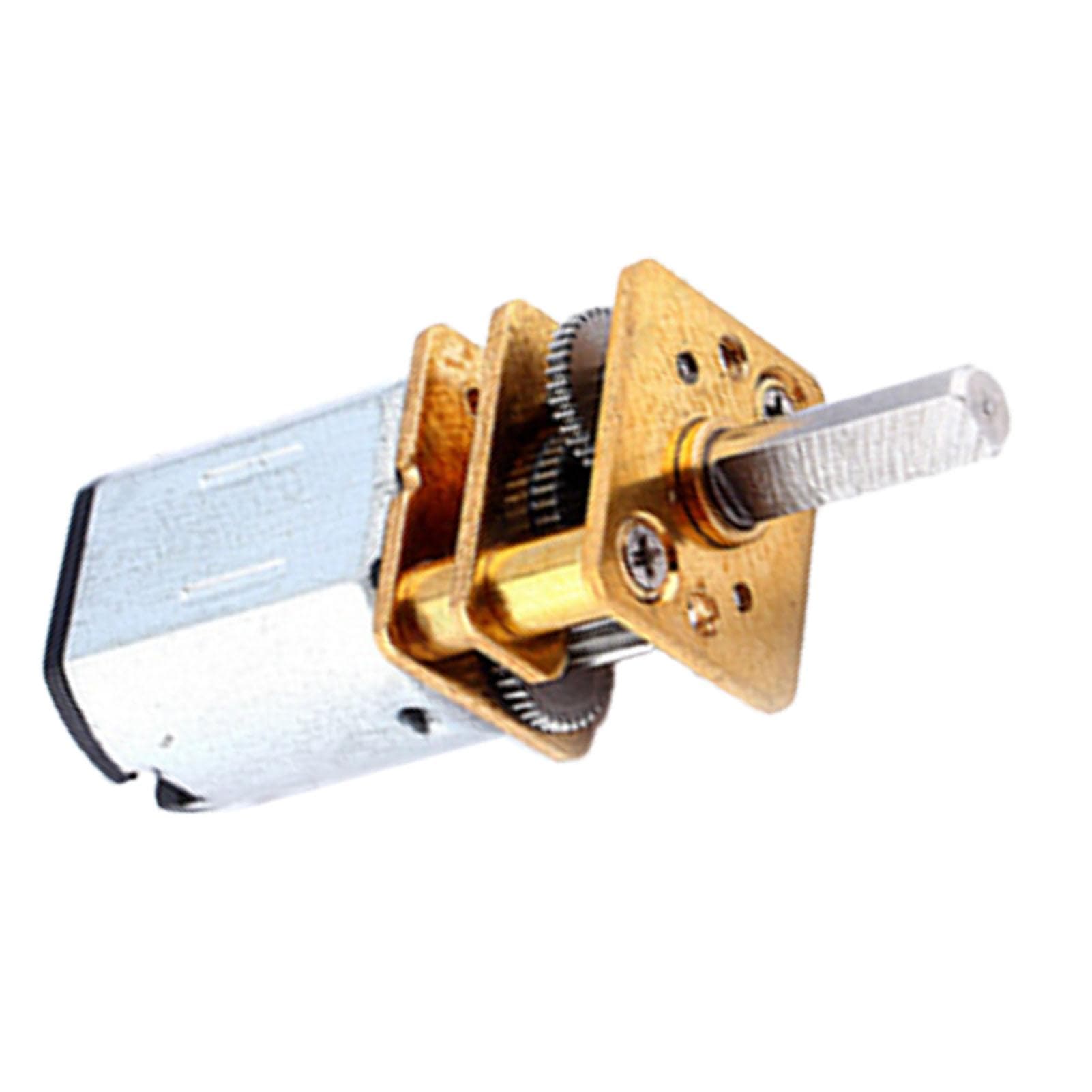 New N20 DC3V 6V 12V 50?2000RPM Speed Reduction Gear DC Motor with Metal Gearbox