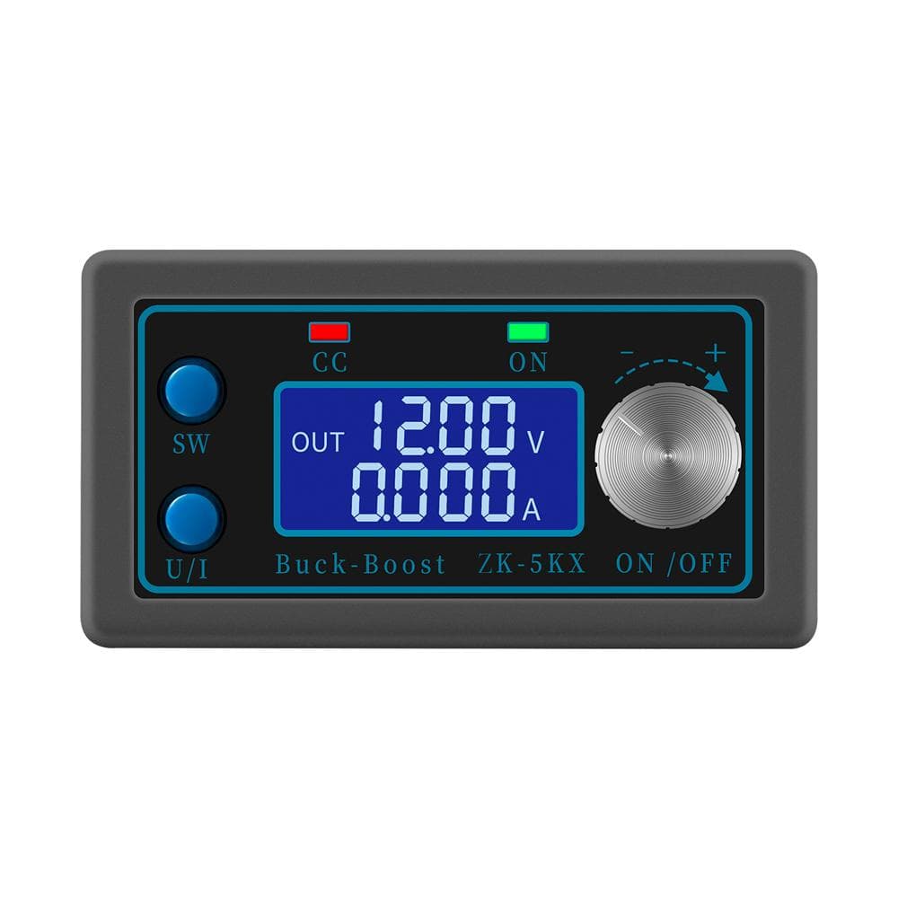 ZK-5KX Direct Current Voltage Auto-Lifting Module Constant Voltage and Constant Current Regulator black
