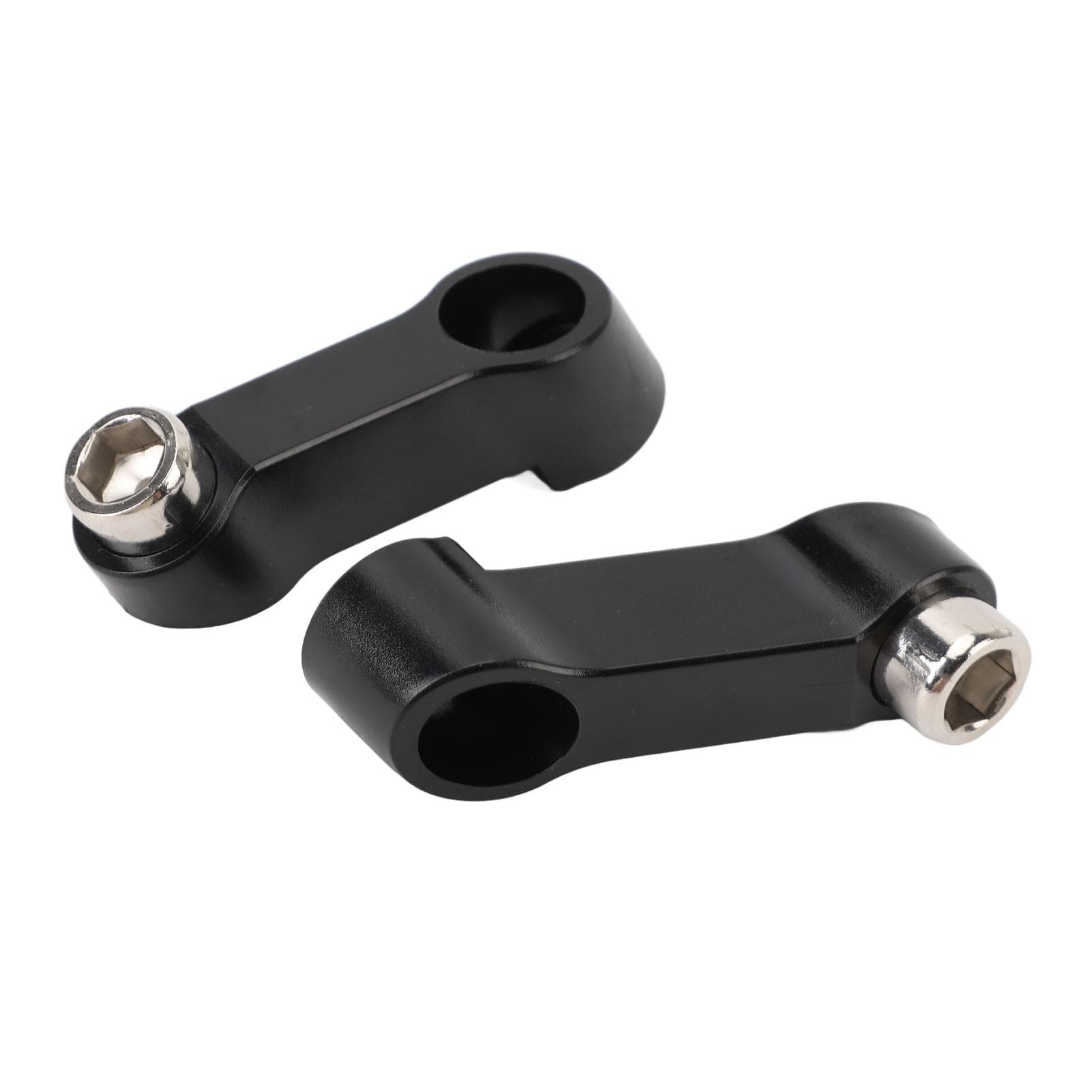 Motorcycle Mirror Extender M10 X 1.5mm Right Hand Thread Plastic Rearview Mirror Mount Riser for