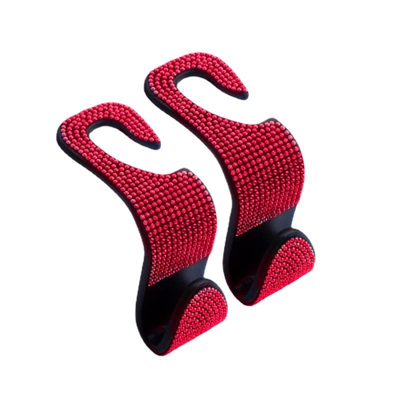 1/2/4Pcs Universal Auto Seat Headrest Hook Storage Hanger Car Vehicle Back Seat Organizer Holder Car Interior Accessories 2pcs
