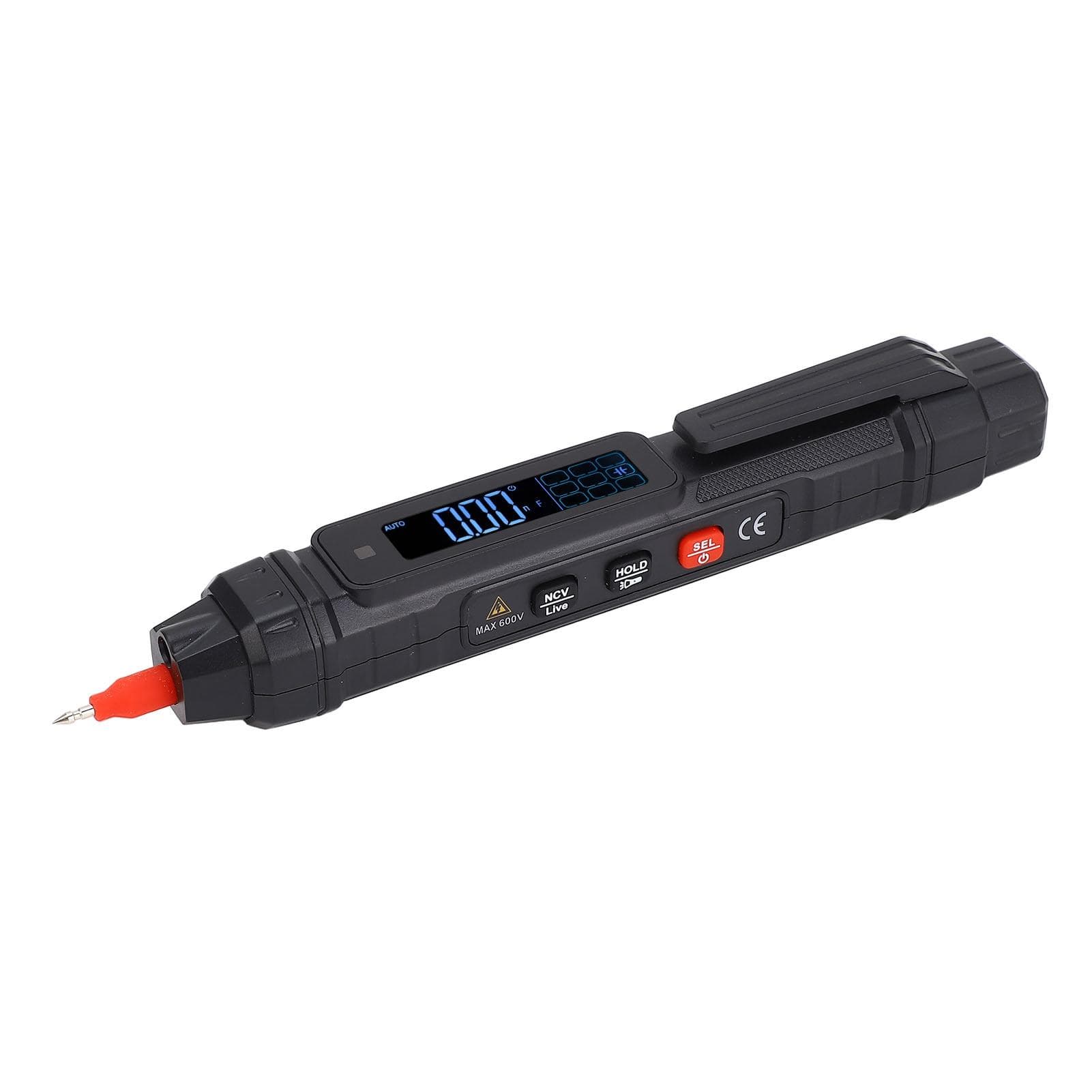 Pen Type Multimeter AC DC Voltage Resistor Capacitor Frequency Continuity Diode Tester Color Screen