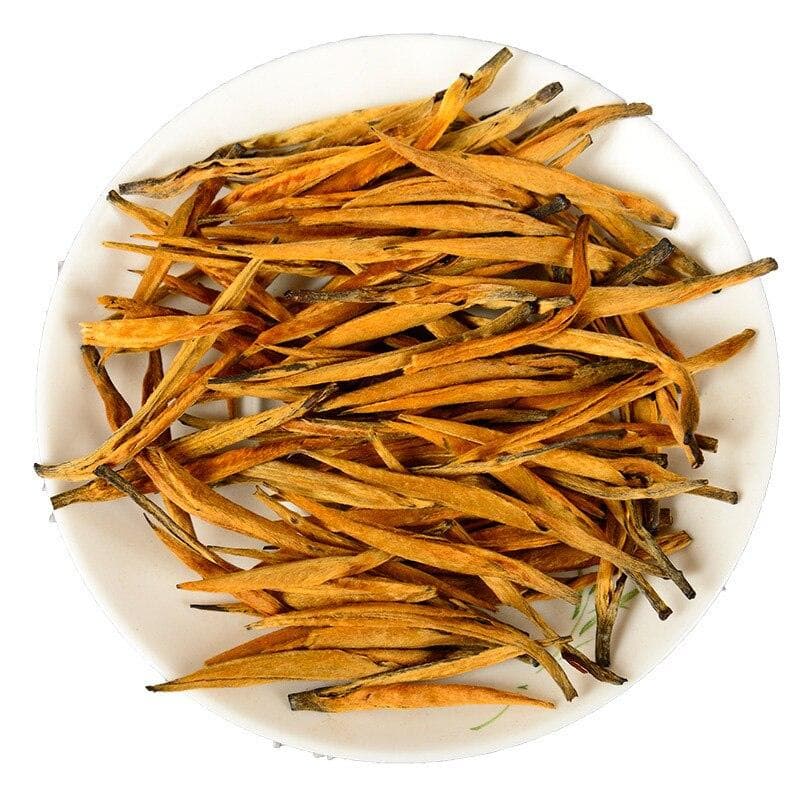 Yunnan Dianhong Black Tea Big Tree Golden Bud Fengqing Big Golden Needle Full Single Bud 100g