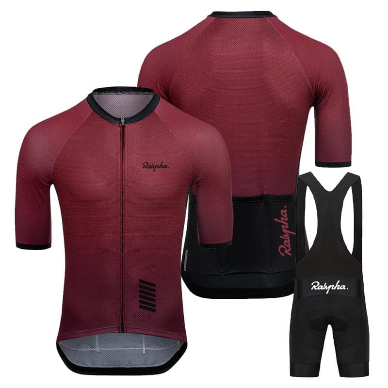 Raphaful 2023 New Arrival Cycling Shirt Summer Men's Short Sleeve Cycling Clothing Comfortable Breathable Cycling Bib Suit Cycli M