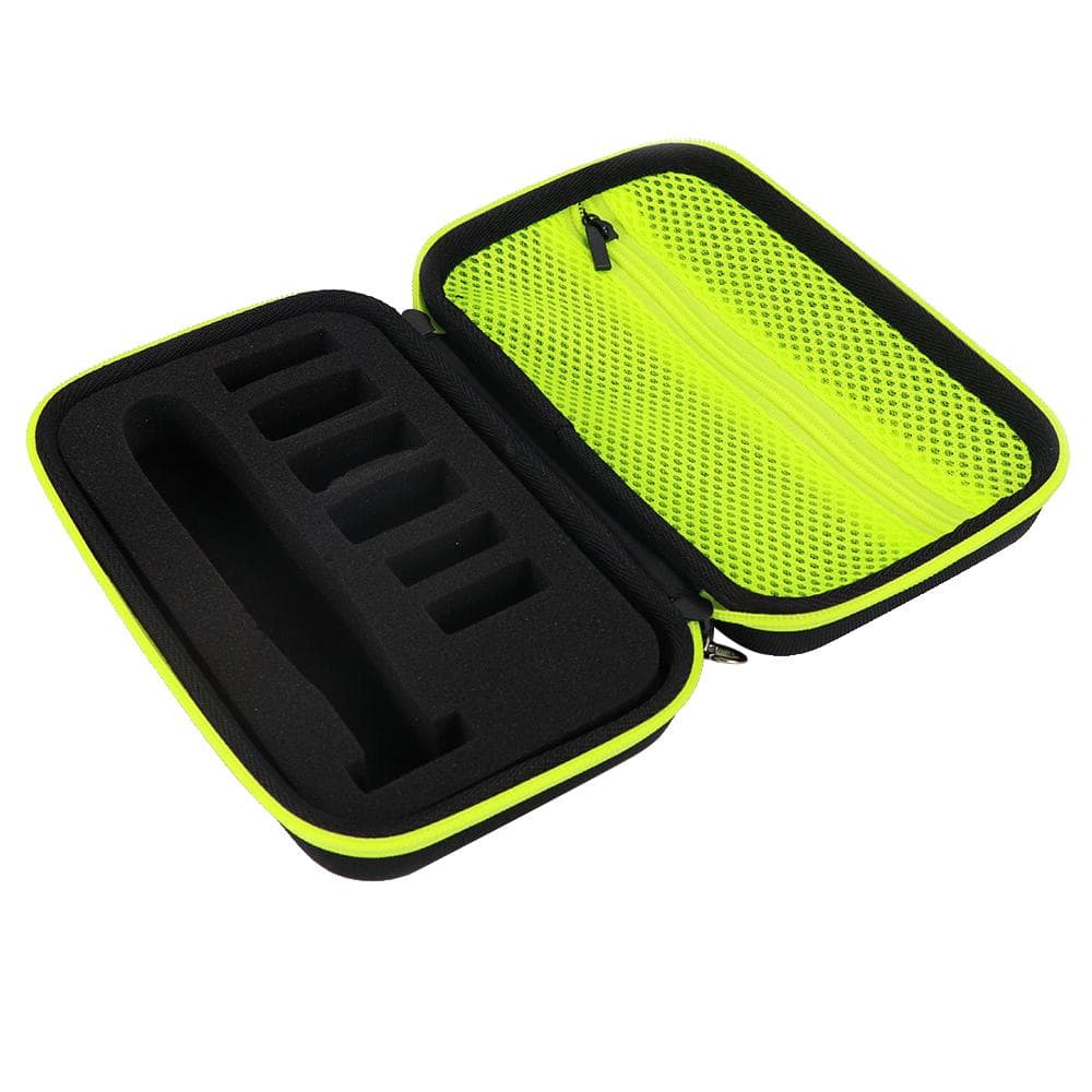 Storage Case for Philips Shaver, EVA Portable Case Electric Trimmer Shaver Travel Case Protective black&iridescent