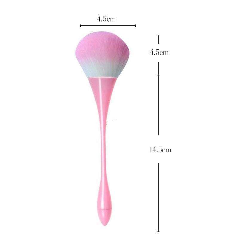 Small Waist Loose Brush Soft Hair Blush Powder Setting Brush Highlighter Brush Makeup Single Brush Makeup Tool pink