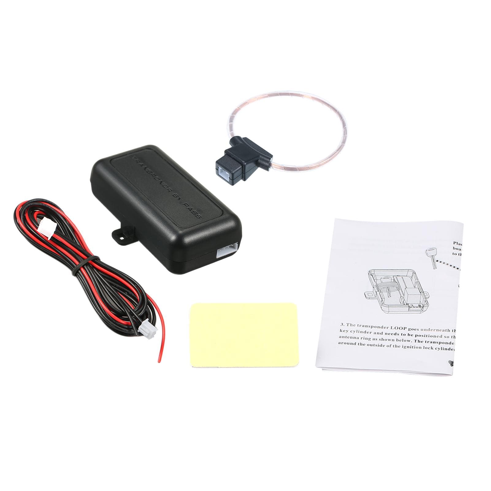 Transponder Bypass Module Kit Car Immobilizer A Spare Key is Required multicolour