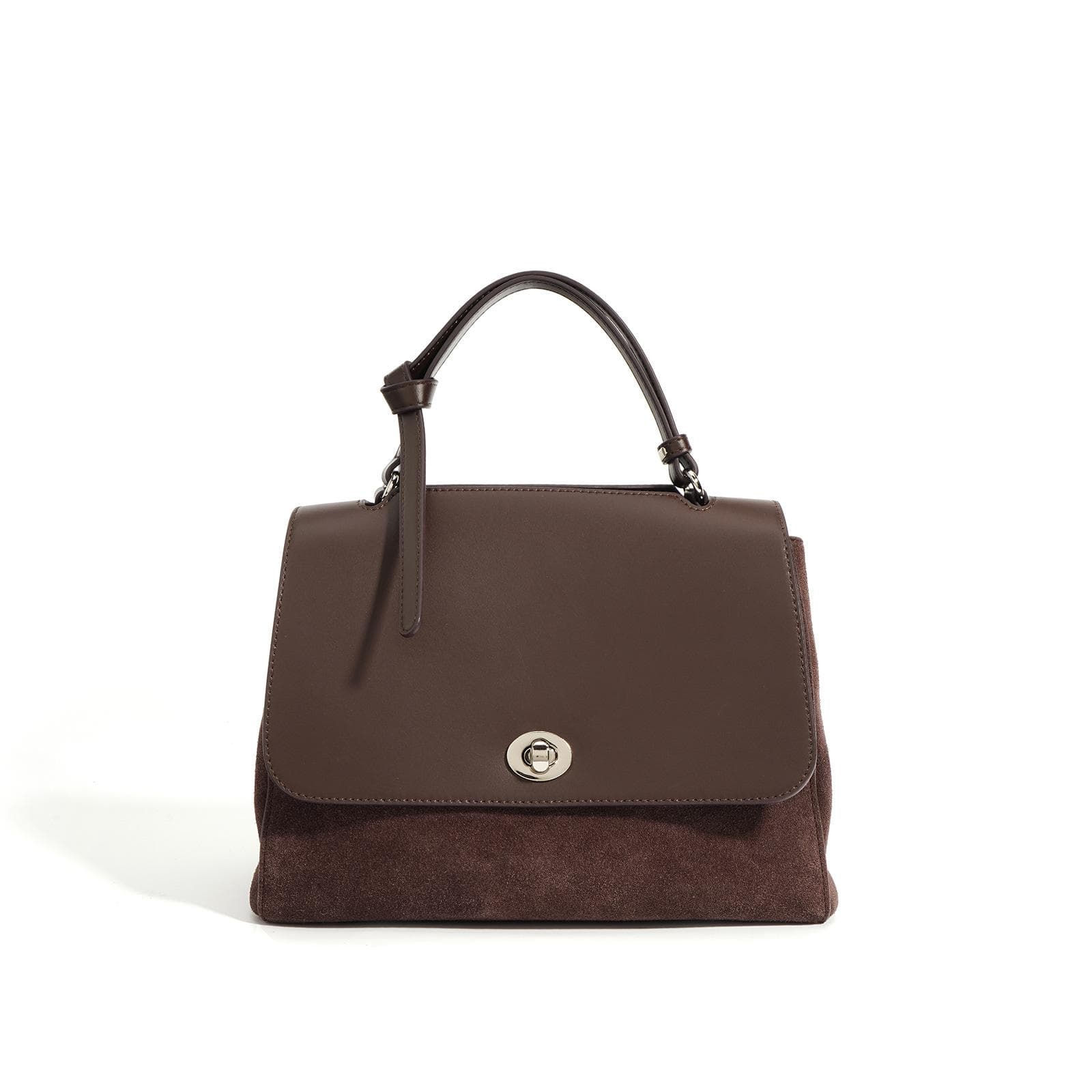 Leather Handbag Fashionable and Versatile One-shoulder Crossbody Bag Large Capacity Temperament High-end Women's Bag