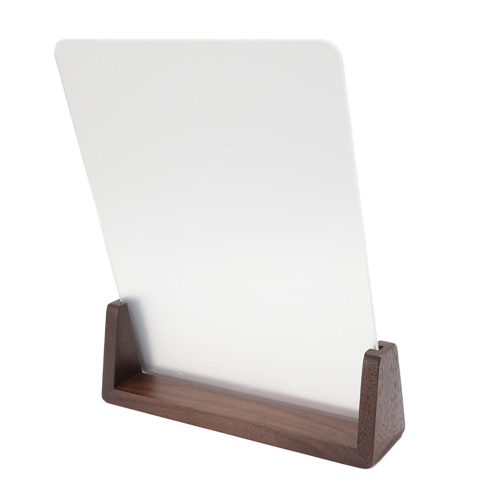 Walnut Wood Nail Art Display Board Acrylic Display Board Nail Art Tools Showing Holder for Nail