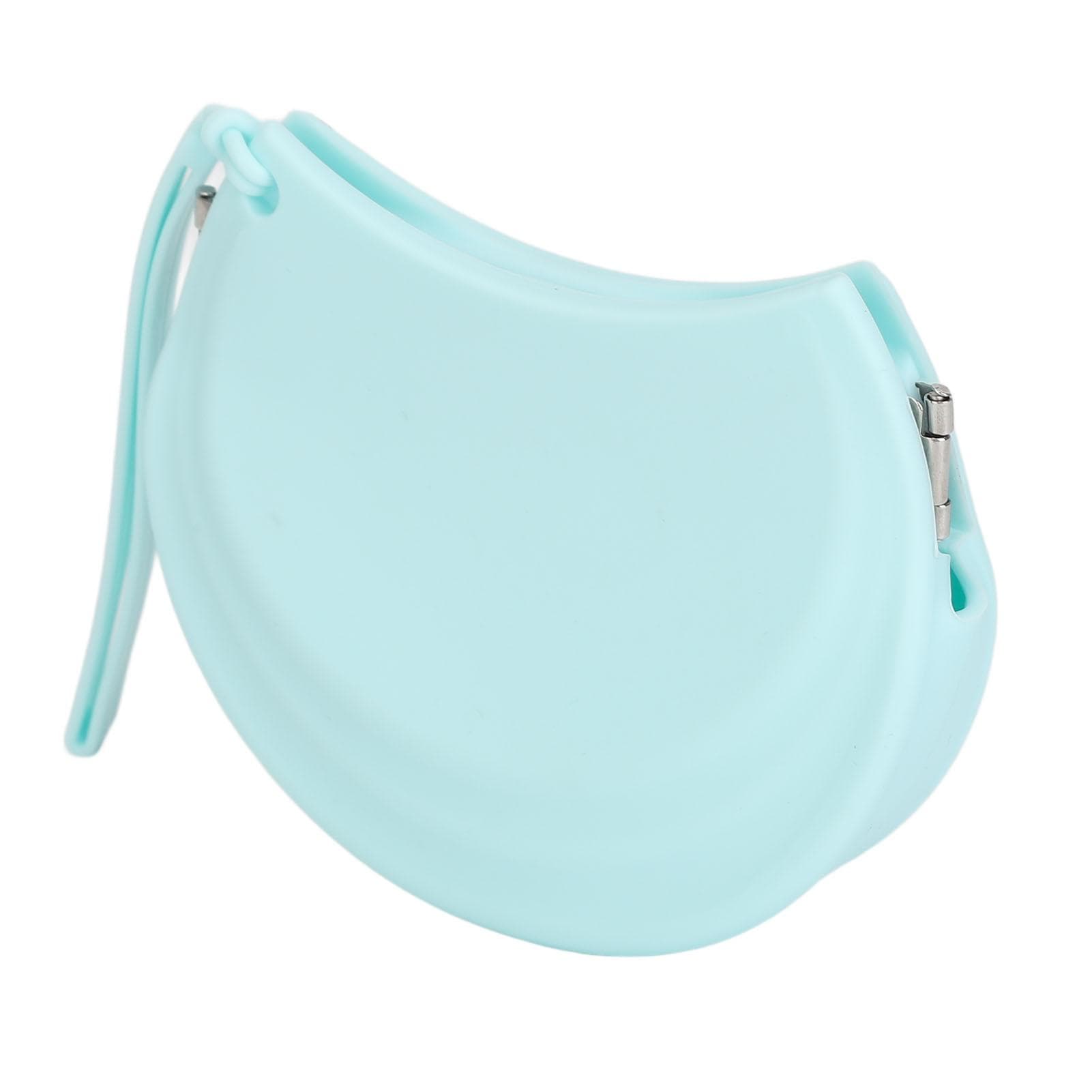 Silicone Retainer Case with Lanyard Soft Slim Thin Cute Aligner Case Holder Mouth Guard Container