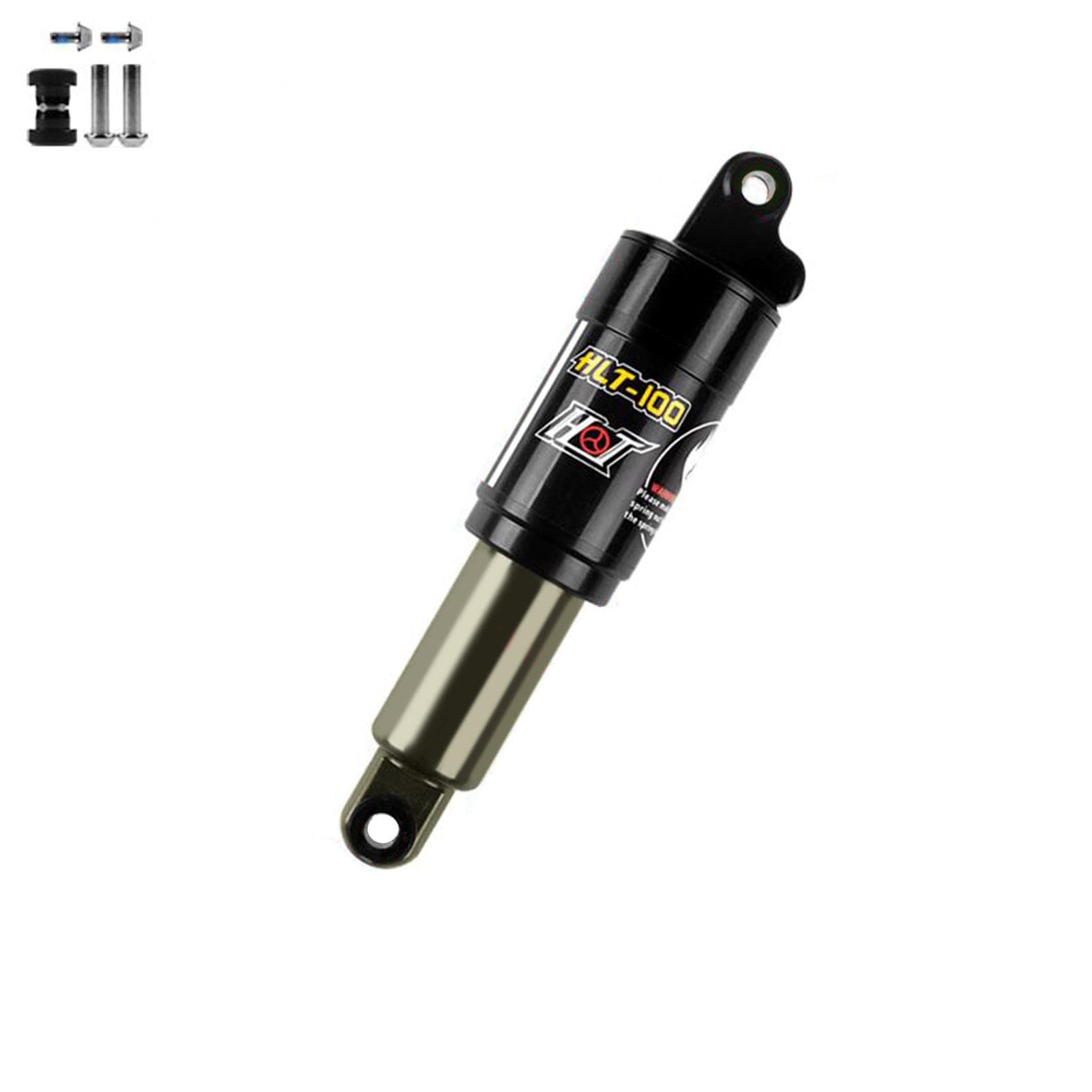 Bicycle Oil Spring Shock Bike Rear Shock Absorber 125/150/165/185mm 750/850/1000 lbs for Electric 185x1000lbs
