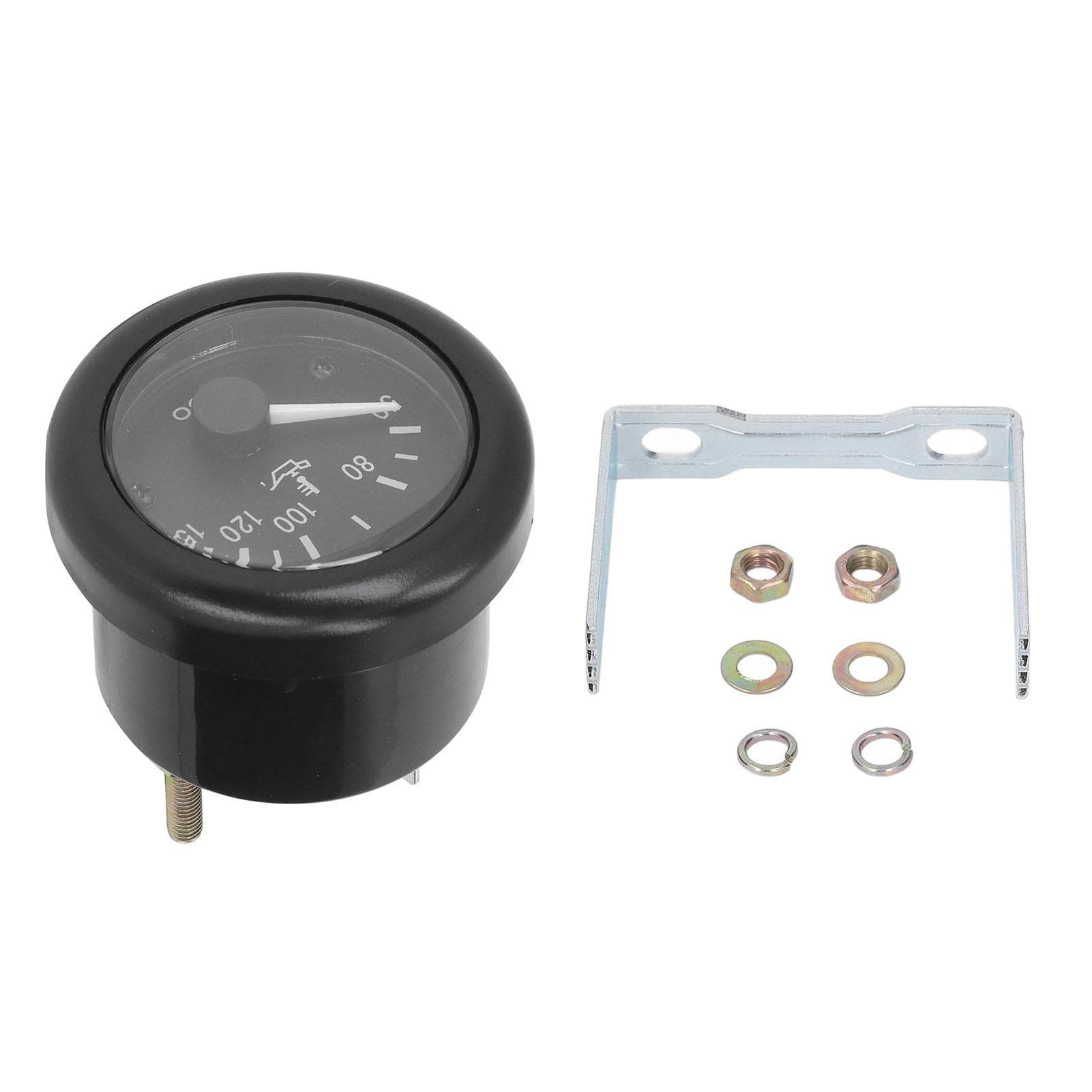 Oil Temperature Gauge Coolant Thermometer Temp Meter 52mm ABS 50?150 celsius Range for Car Engine 12V