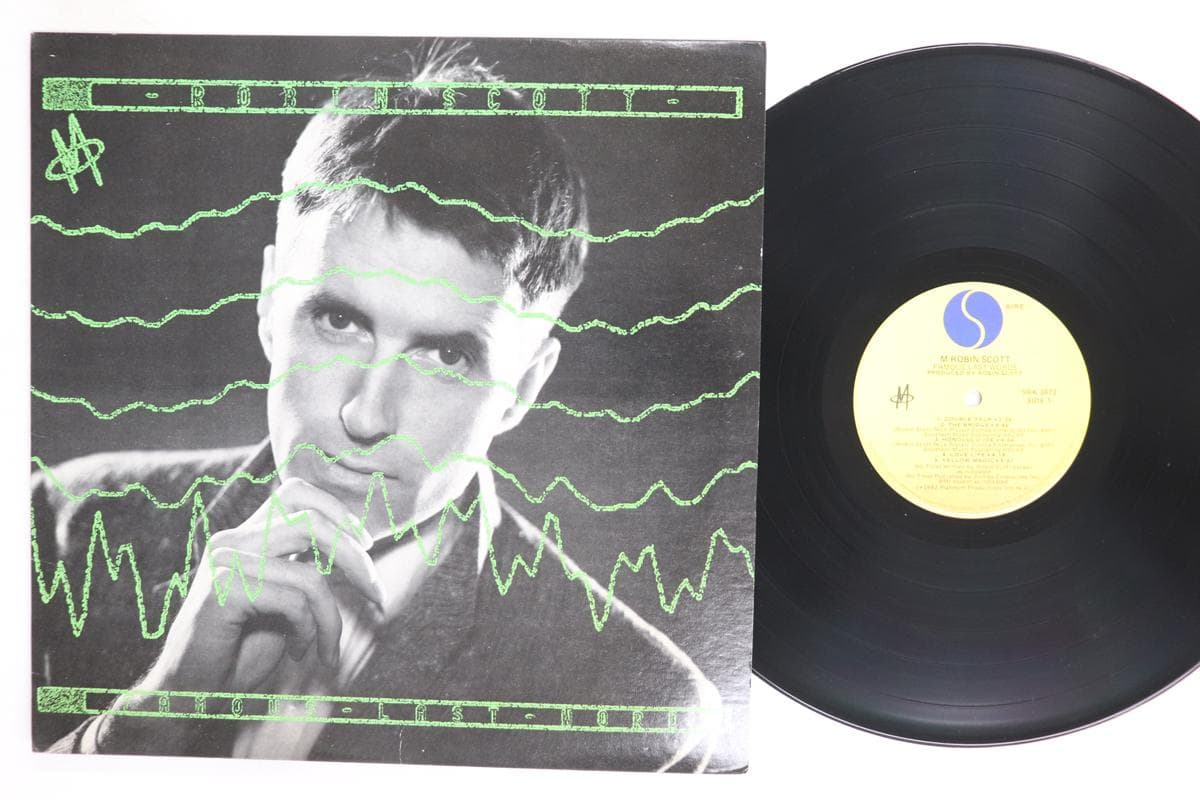 LP Record M ROBIN SCOTT  Famous Last Words SRK3672 SIRE 1982 US Rock Used