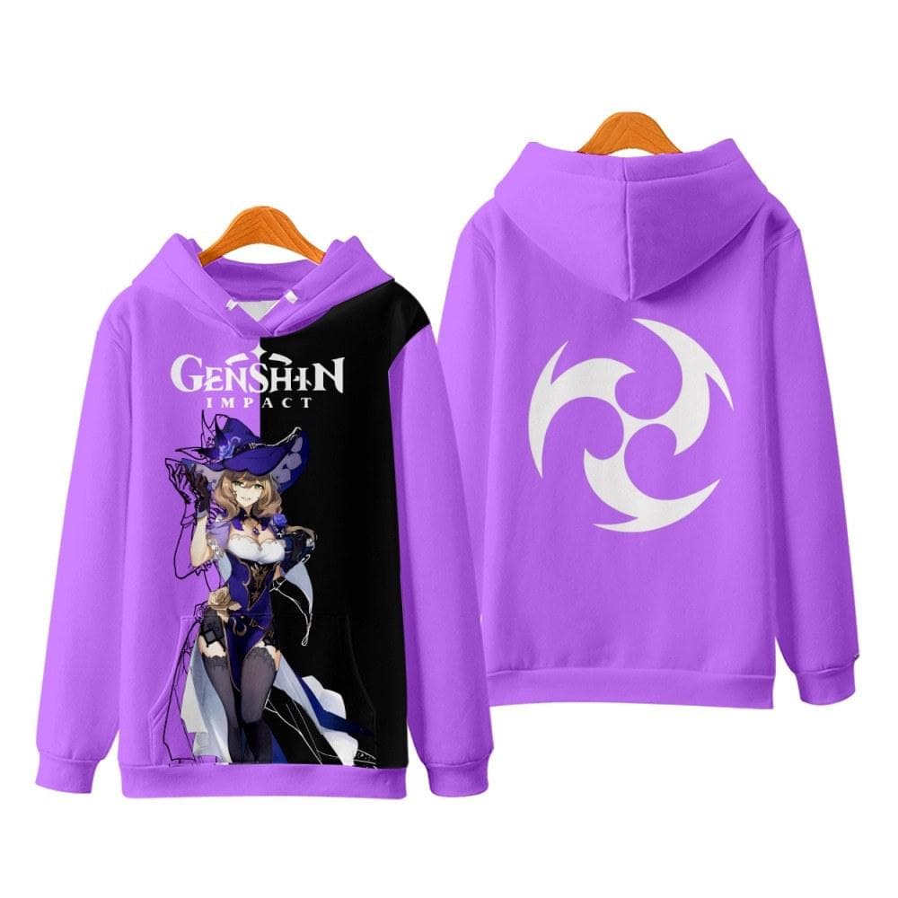 Hot Genshin Impact Hoodies Anime Game 3D Print Streetwear Men Women Oversized Sweatshirts Hoodie Harajuku Kids Pullover Clothing 3XL