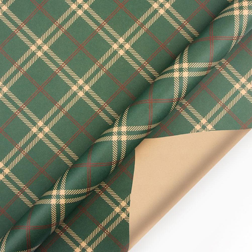 Christmas Gift Wrapping Paper Christmas Elements Collection Single Sided Wrapping Paper Decor for