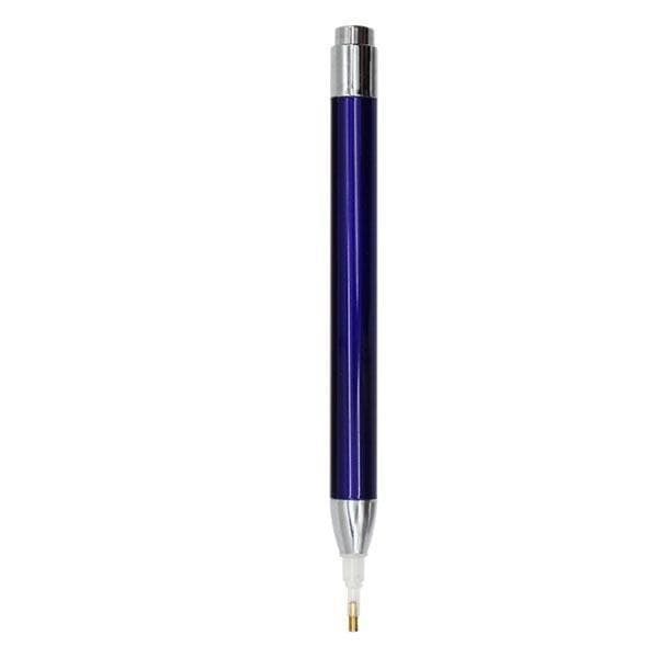 1PC Diamond Painting Drawing Point Drill Tool Glow Point Diamond Pen blue