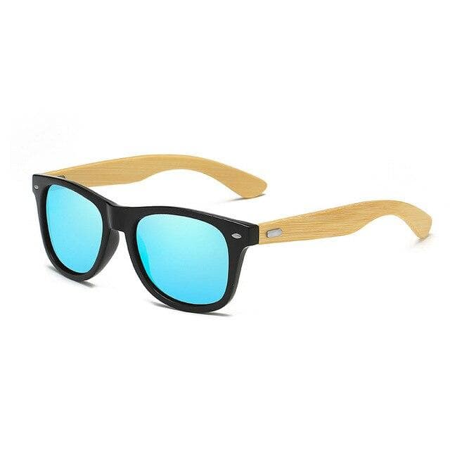 Bamboo Sunglasses Men Women Travel Goggles Sun Glasses Vintage Wooden Leg Eyeglasses Fashion Brand Design Sunglasses Male Female