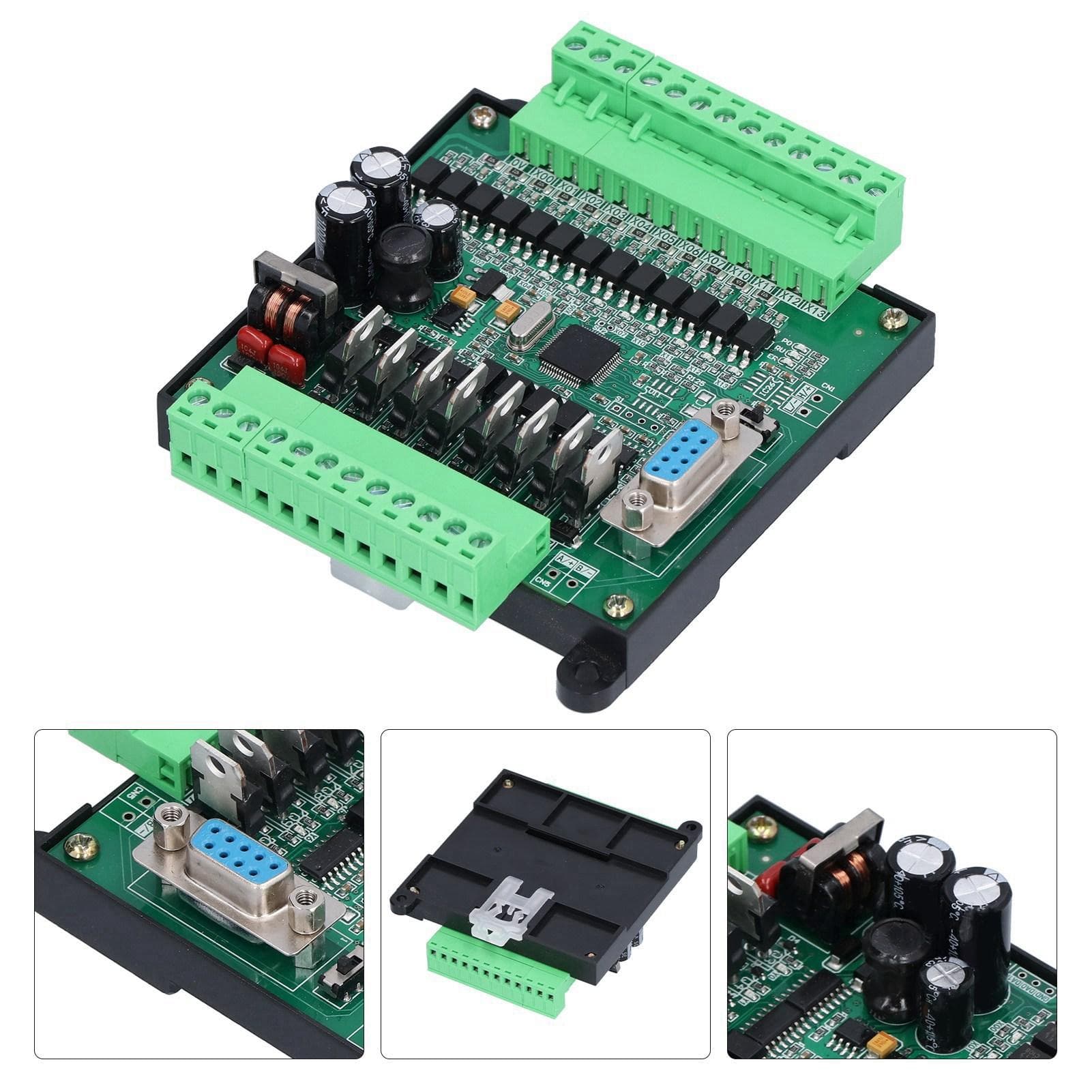 PLC Control Board Industrial Programmable Logic Controller Module Accessory Part 2N20MTWith Shell