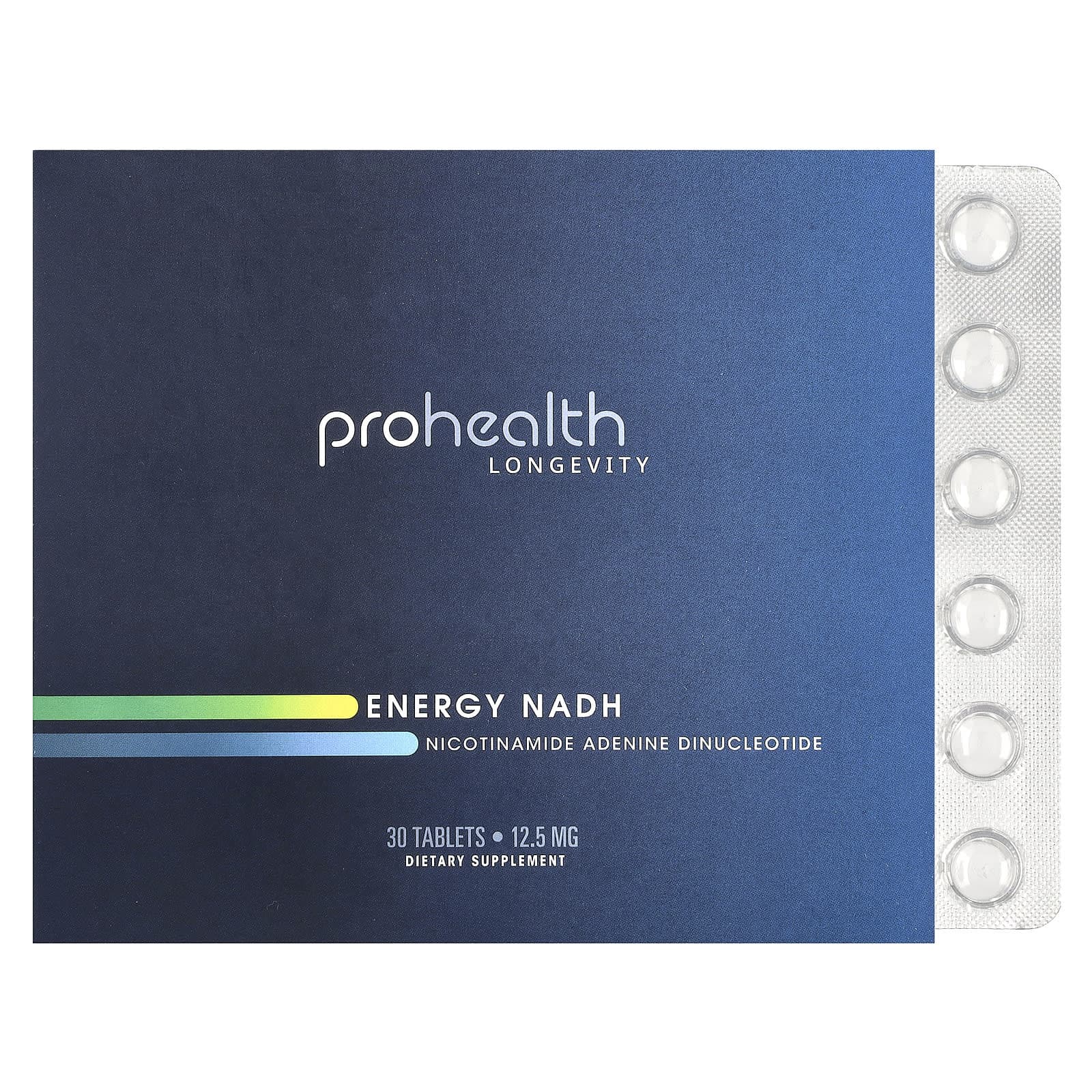 ProHealth Longevity, Energy NADH, 12.5 mg, 30 tablets