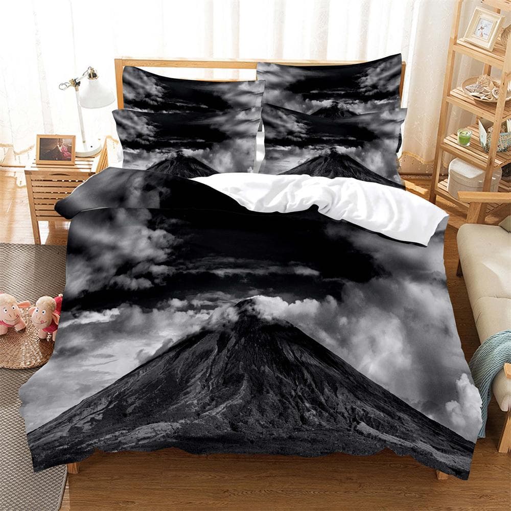 Abstract 3D Digital Bedding Sets Home Bedclothes Super King Cover Pillowcase Comforter Textiles Bedding Set  bed cover set EU single(135x200cm)
