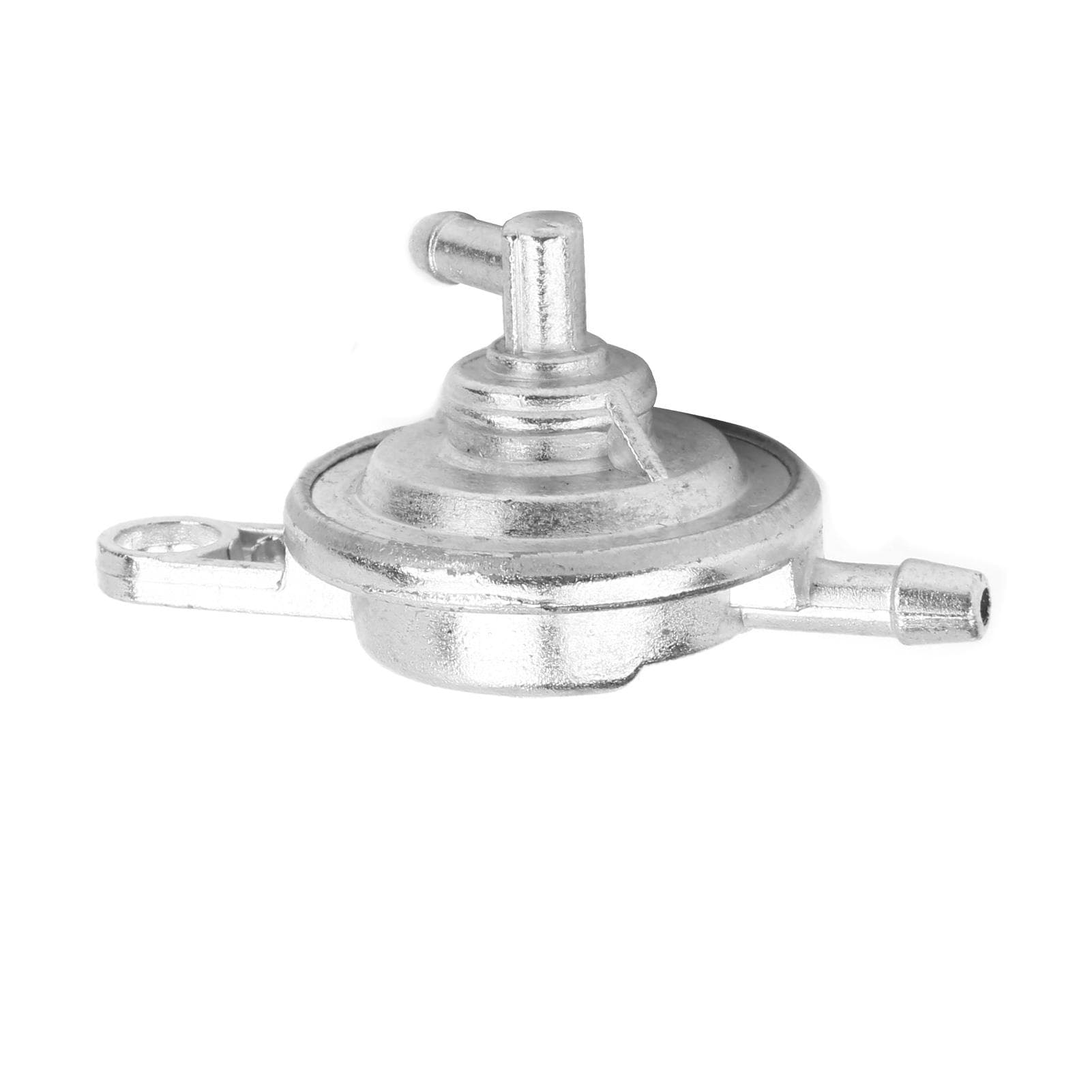 Fuel Petcock Tap Valve 3?Way Self?Priming Switch Aluminum Alloy Replacement for GY6 50cc 150cc ATV