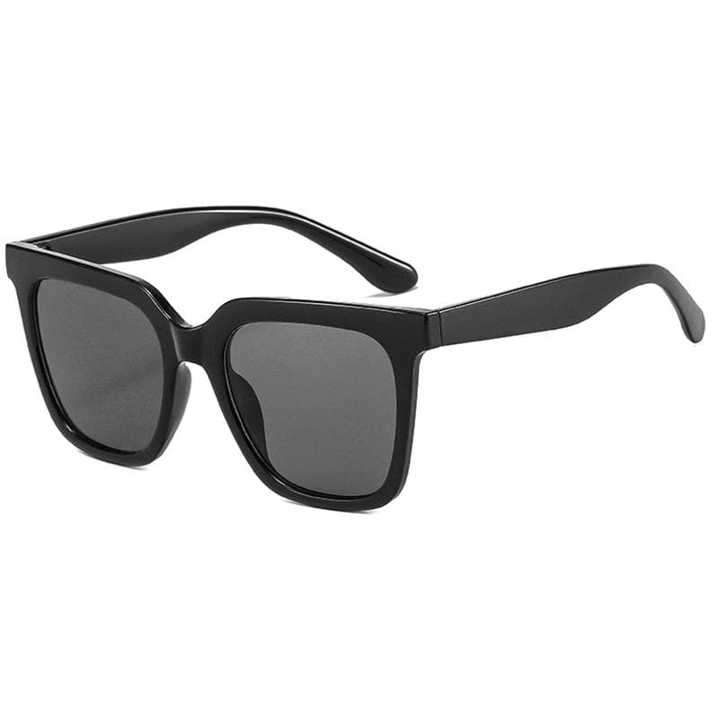 Oversize Square Women Sunglasses Classic Big Frame Black Ladies Sun Glasses Fashion Summer Vacation Shades