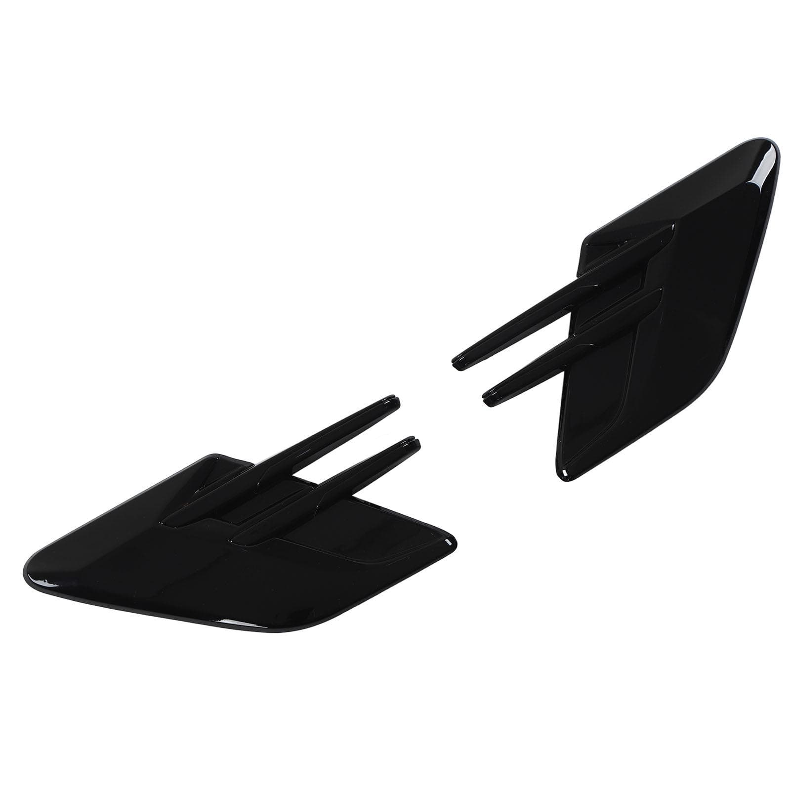 1 Pair Fender Vent Trims LR098787 Gloss Black Replacement For Range Rover Sport L494 Facelift 2018