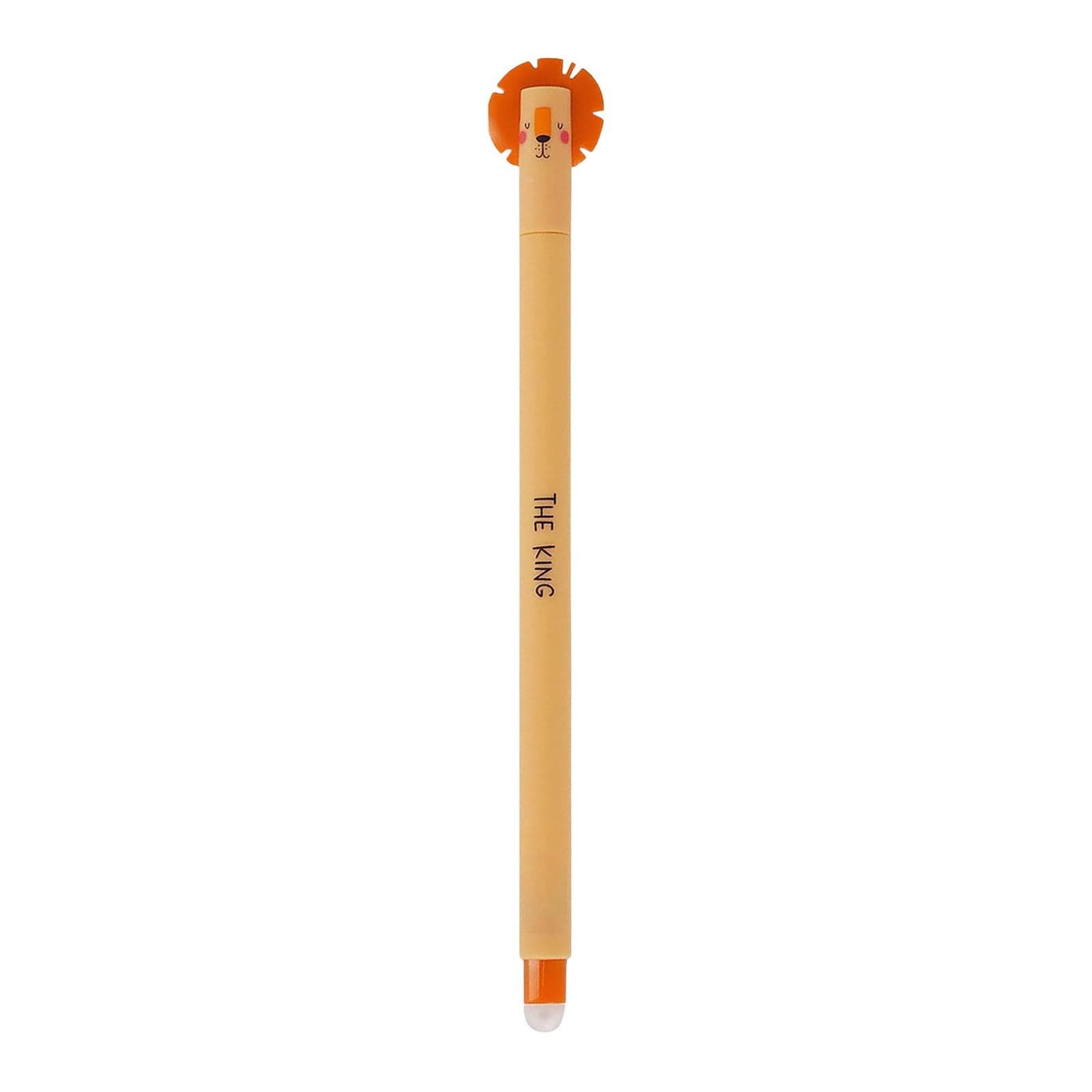 Erasable Gel Pens, Animal Pattern Erasable Pens For Kids Learning And Writing 1ml Refill One Size
