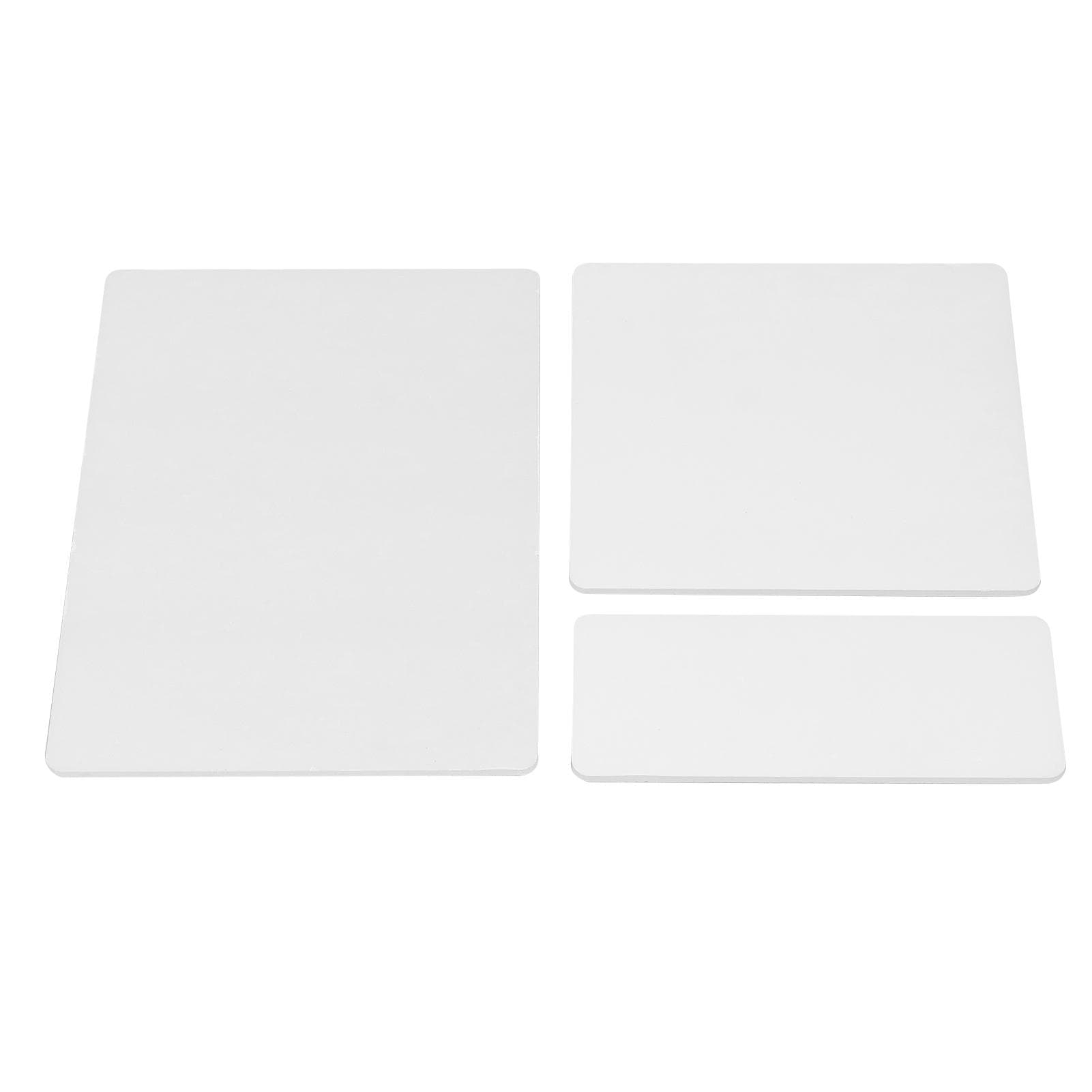 3Pcs Die Cutting Pad 22x15cm 15x15cm 15x6.5cm Plastic Standard Die Cutting Machine Plate