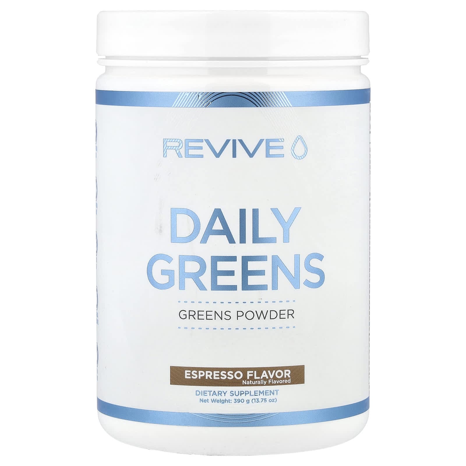 Revive, Daily Greens, Espresso, 510g (17.98oz)