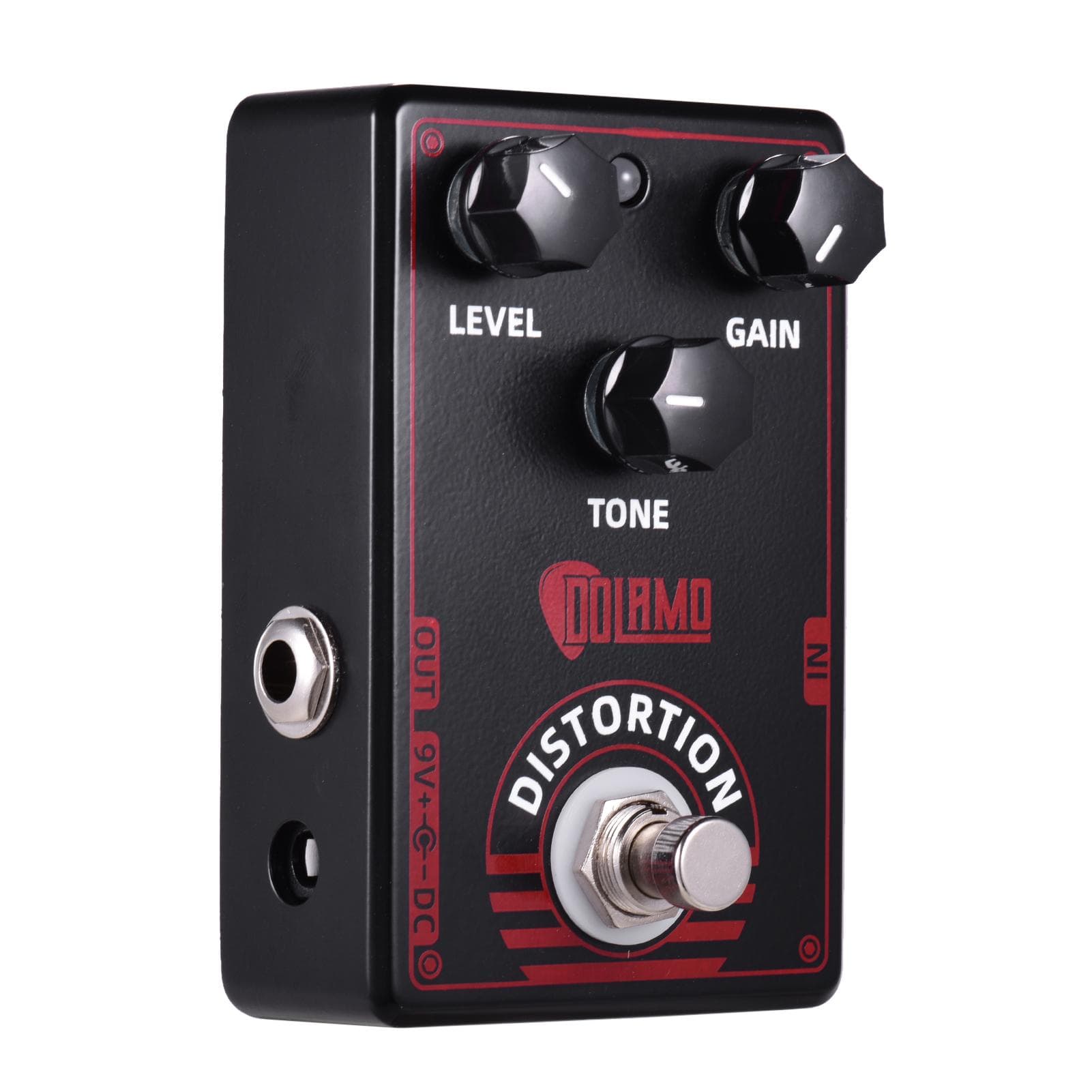 Dolamo D-4 High Gain Distortion Guitar Effect Pedal True British Style Effect Pedal with True black