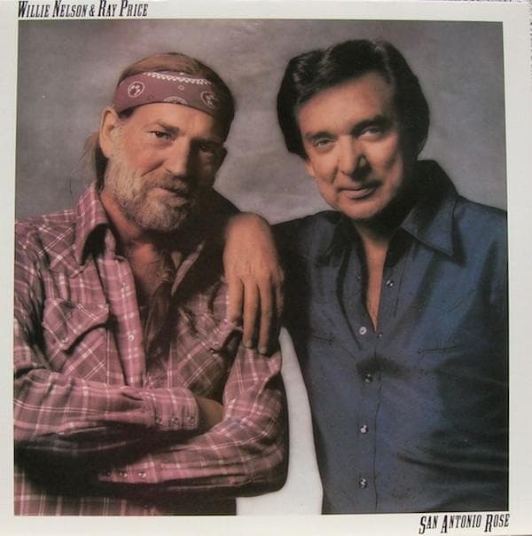 LP Record WILLIE NELSON  RAY PRICE  San Antonio Rose JC36476 COLUMBIA 1980 US CountryFolk Used