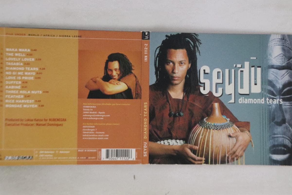 CD SEYDU - Diamond Tears INT11122 INTUITION 2001 Japan Folk Used