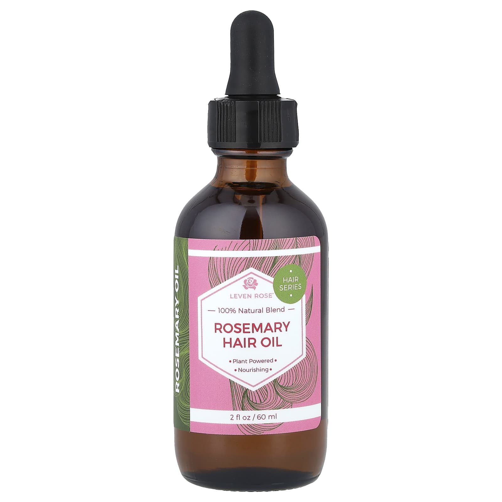 Leven Rose, Rosemary Hair Oil, 2 fl oz (60 ml)