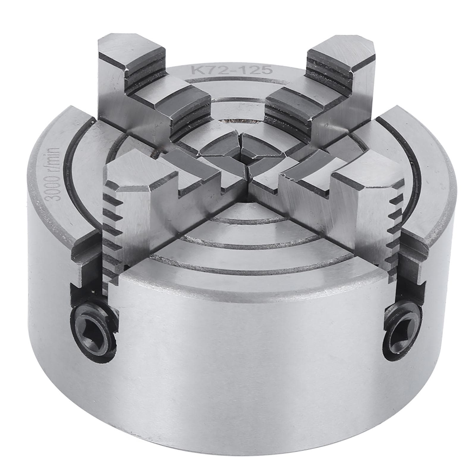4 Jaw Independent Lathe Chuck Strong Clamping Force Workholding Tool 125mm 3000rmin