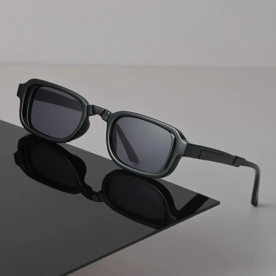 Vintage Rectangle Sunglasses Women Men Fashion Designer Glasses Luxurious Brand Casual UV Protection Other