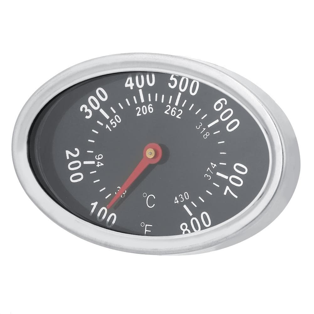 Stainless Steel BBQ Smoker Grill Thermometer Temperature Gauge 430 celsius