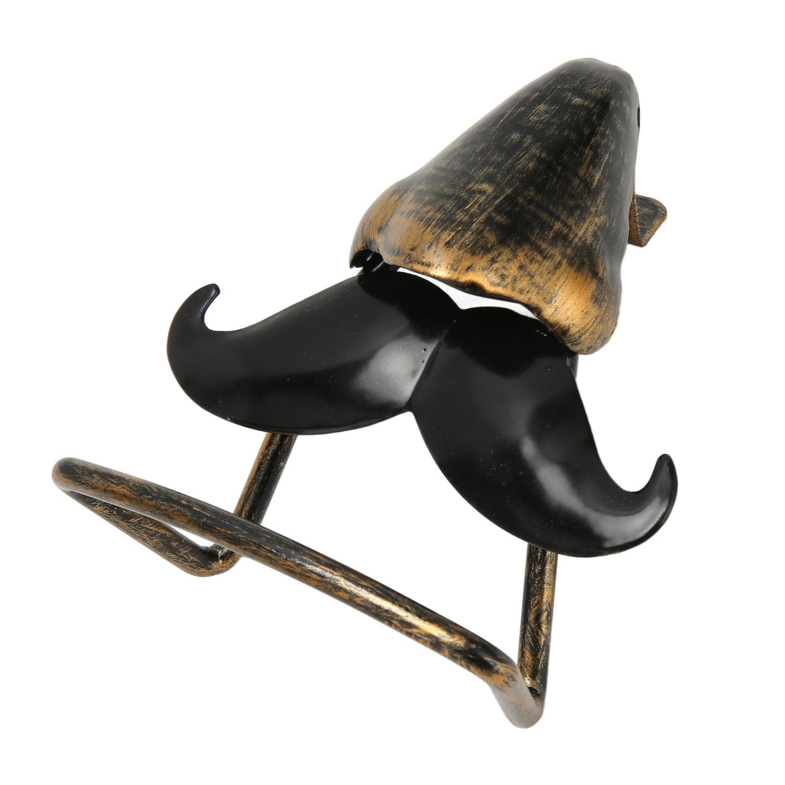 Nose Shaped Eyeglasses Holder Iron Nose and Mustache Shaped Eye Glasses Holder Display Stand for