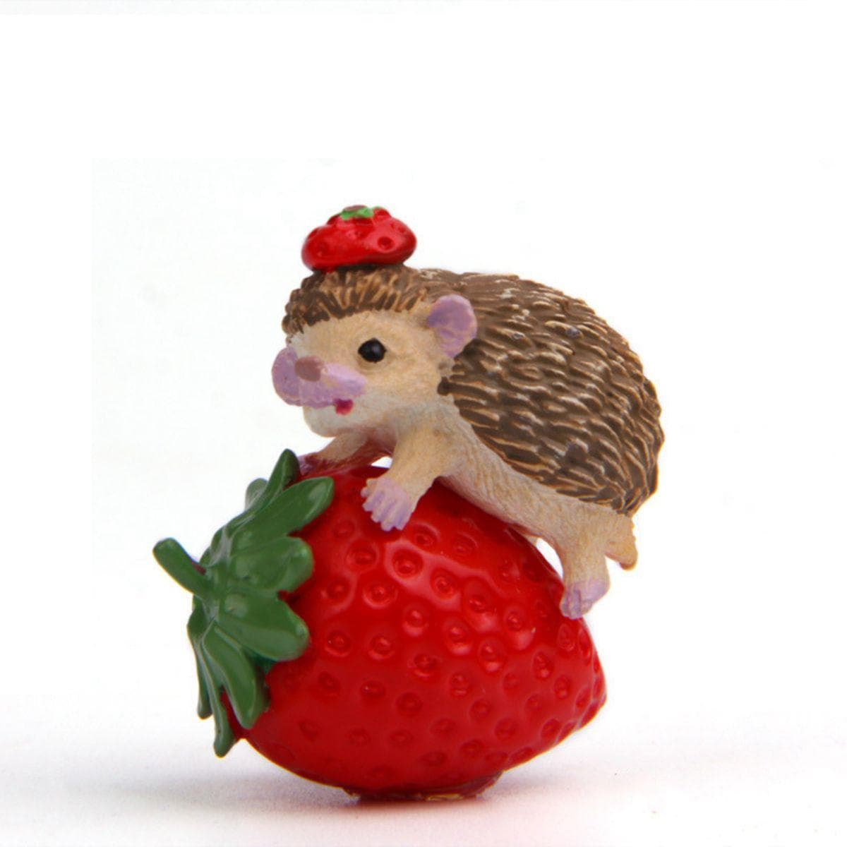 Bonsai Tiny Mini Resin Decoration Animal Figurine Hedgehog Miniature Ornament E